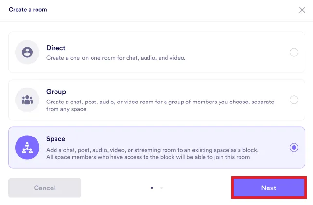 Creating a space room - Step 2