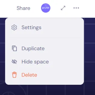 Progress Tracking – Open Space Settings